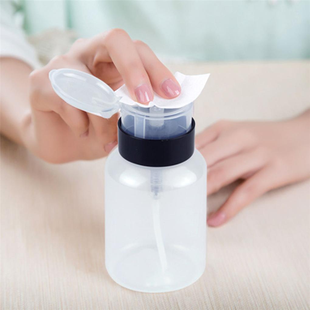 Chai Nhựa Rỗng 200ml Dạng Nhấn Đựng Dung Dịch Mỹ Phẩm Tiện Dụng