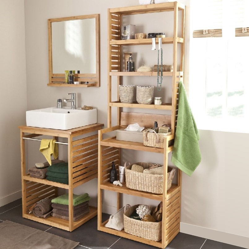 Kệ gỗ dưới lavabo GIÁ RẺ VÔ ĐỊCH