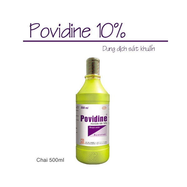 Dung Dịch Sát Khuẩn Povidine 500ml