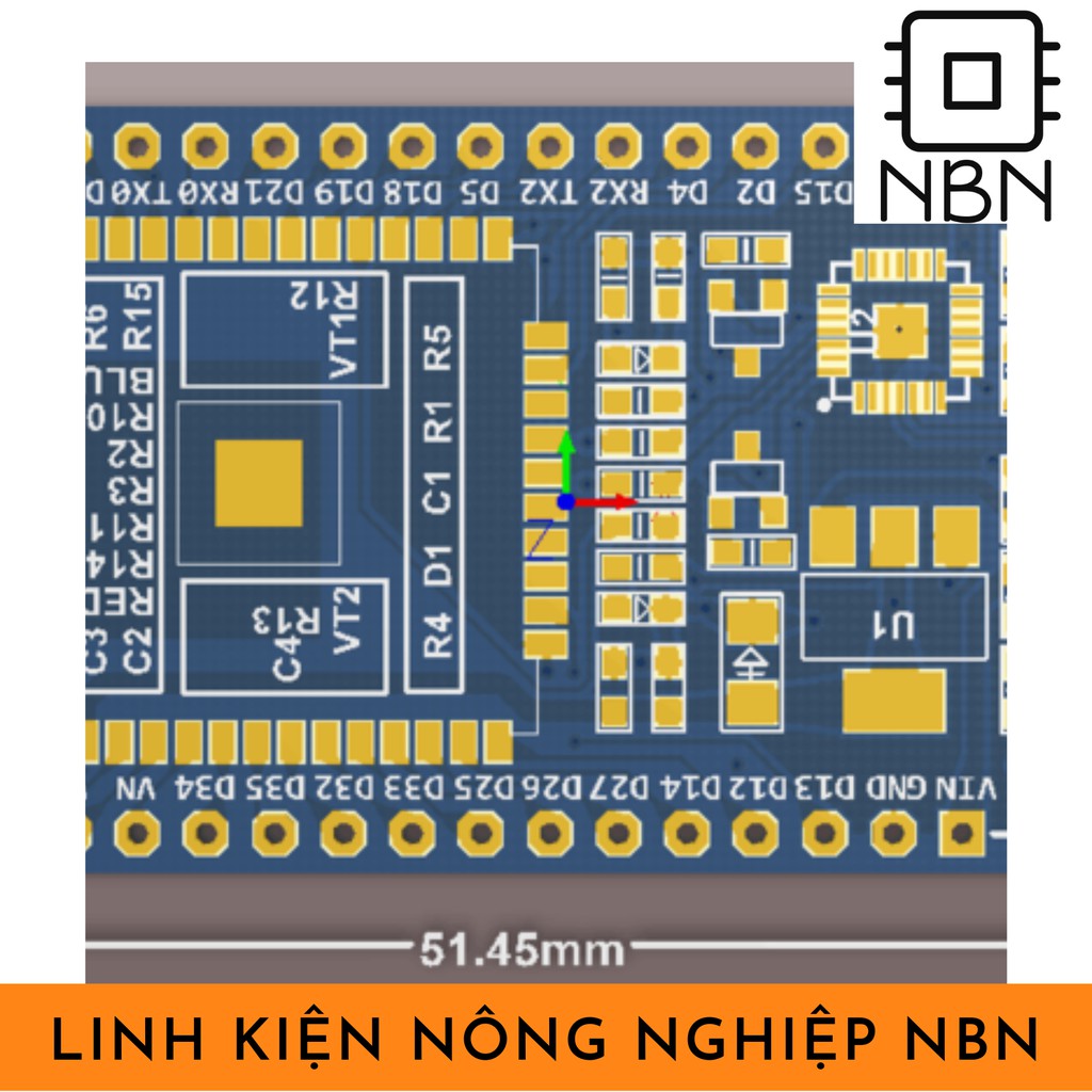 Module WIFI ESP-32 ESP-WROOM-32S