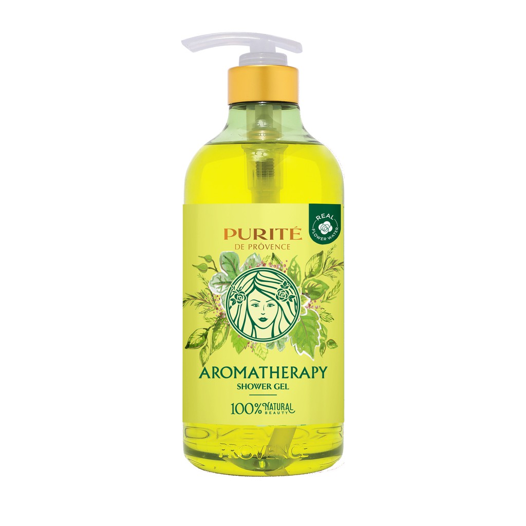 Sữa Tắm PURITE PROVENCE Aromatherapy Shower Gel Thư Giãn Tinh Dầu Hương Thơm Aroma 850ml