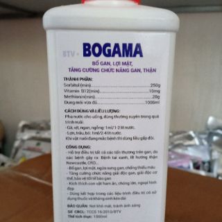 Thuốc thú y- Bổ gan, thận -1 lít
