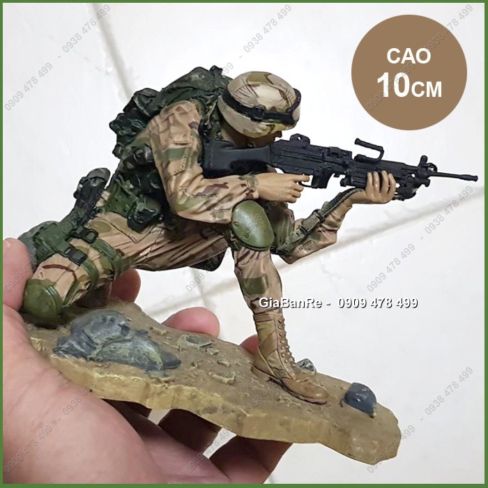 MÔ HÌNH NHÂN VẬT CAO CẤP - LÍNH MCFARLANE RANGER - ĐẠI LIÊN M249 - 7402.2