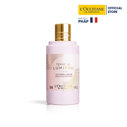 Gel tắm hương nước hoa Terre de Lumiere L'eau 250 ml L'Occitane