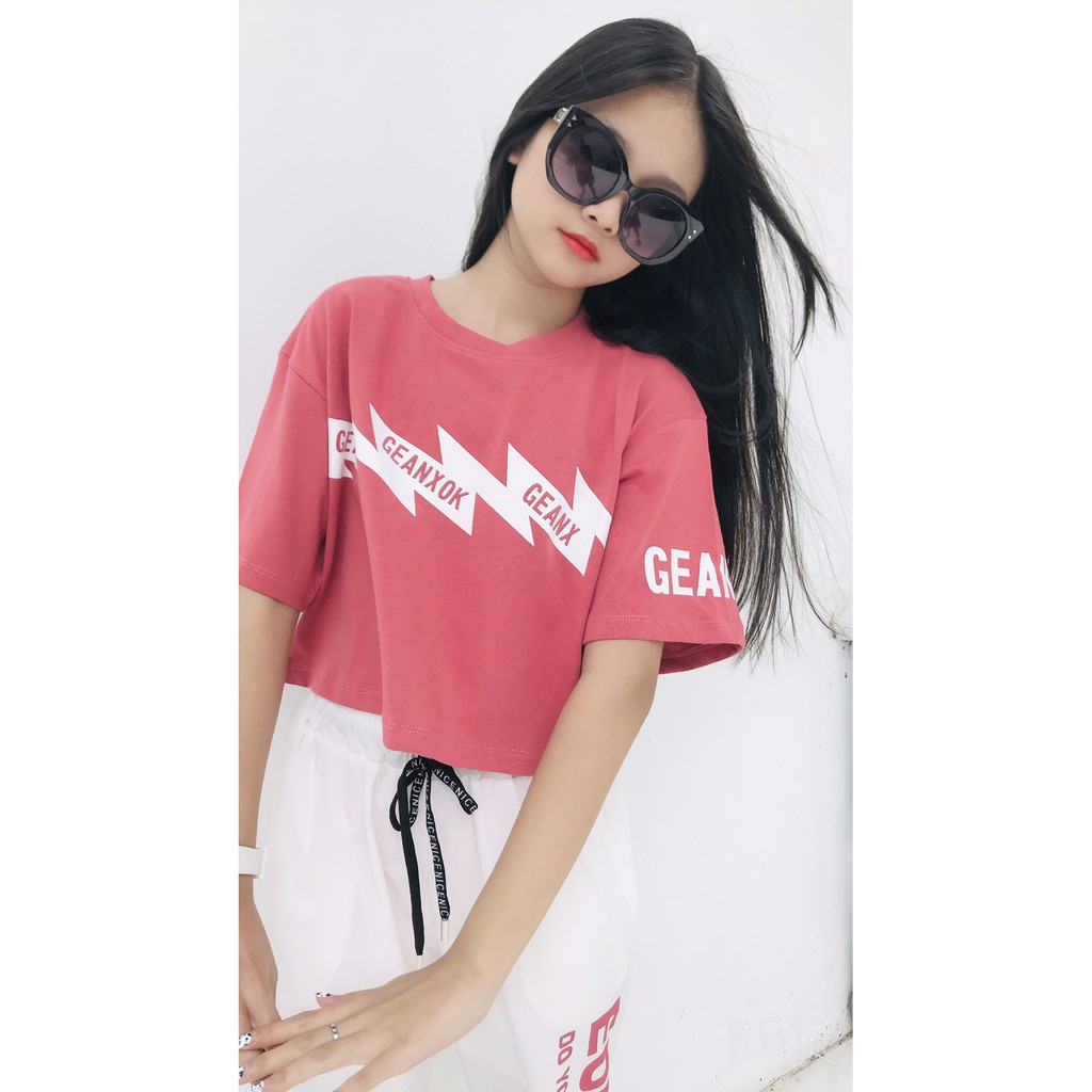 Áo croptop hàng công ty cao cấp Kevel