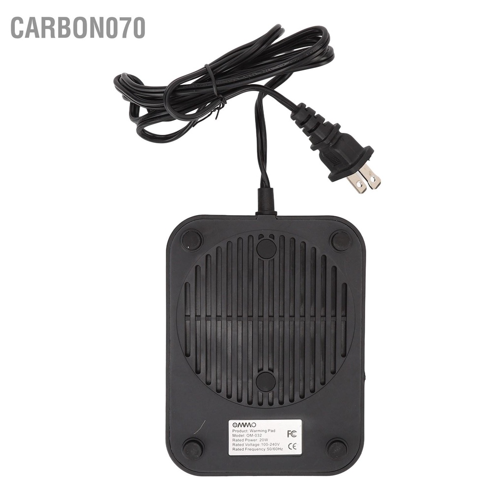 [Hàng Sẵn] Đế hâm nóng đồ uống Giữ Nhiệt Sữa, Cà Phê , Nước tự động tắt US Plug AC100‑240V【Carbon070】