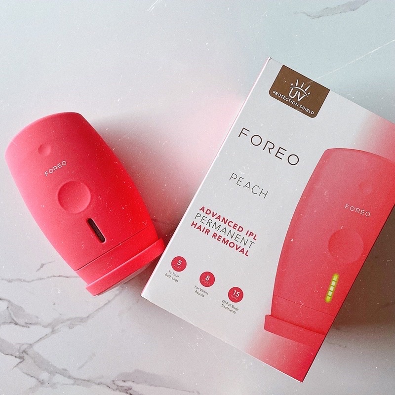 [HÃNG BẢO HÀNH 2 NĂM] Máy triệt lông Foreo Peach - hàng chính hãng (version 2)