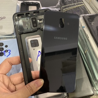 Bộ vỏ samsung J6 plus / J6+ / gồm lưng,sườn, xương máy,phím,cáp nguồn liền âm lượng