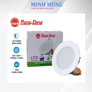 Đèn led âm trần downlight mắt trâu 9w/110 - 12w/110 rạng đông