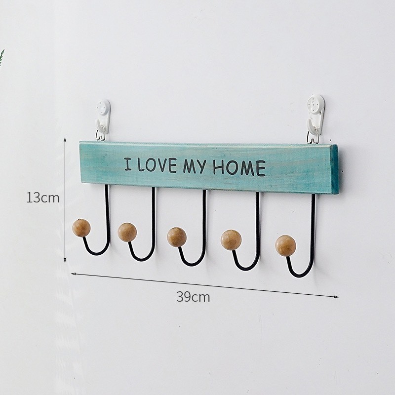 [GIÁ SỈ] Móc treo đồ móc treo quần áo-decor trang trí nha cửa i love my home