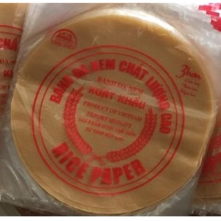 10 tập vỏ Bánh đa nem nâu Xuất Khẩu 10 lá/1 tập - Hàng chuẩn