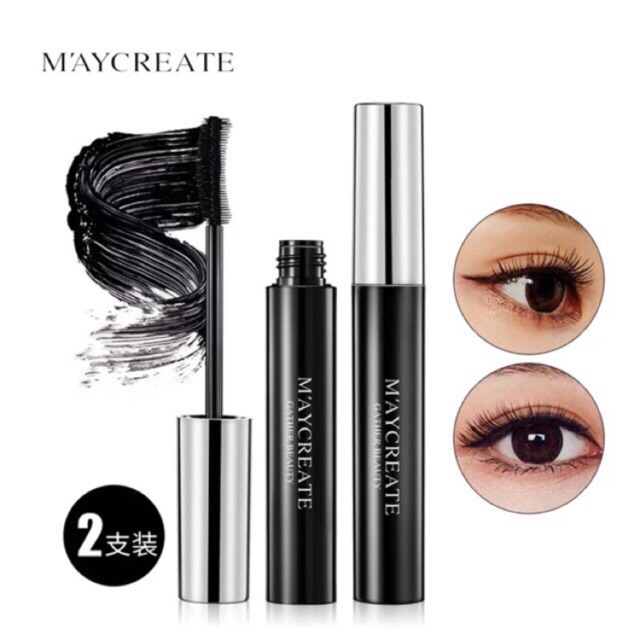 Mascara dày dài mi Maycreate