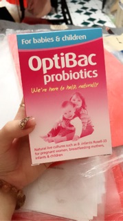 Men Optibac Hồng
