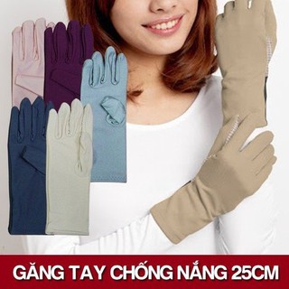 GĂNG TAY CHỐNG NẮNG KÍN NGÓN 25CM