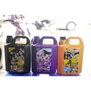 Nước Giặt Xả SIÊU SẠCH,THƠM HC SPJ THÁI LAN 6in1 dung tích 5000ml Siêu Tiết Kiệm SIÊU RẺ(HÀNG CÔNG TY)