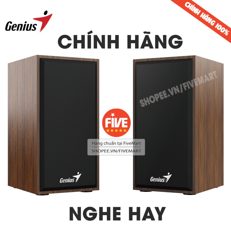 ❐✒№Loa Vi Tính Genius Nghe Hay Bass Mạnh Mẽ Thiết Kế Đẹp Có Cổng USB Và Jack 3.5 Hàng Nhập Khẩu Chính Hãng
