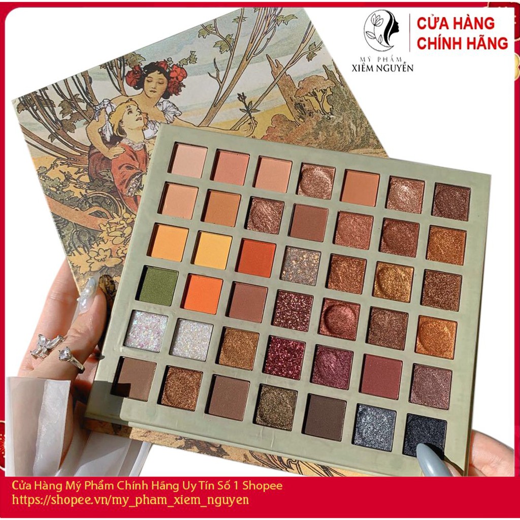 [Free ship] Bảng Phấn Mắt- Bộ Màu Mắt 42 Ô Muge Leen Love Story-MS024