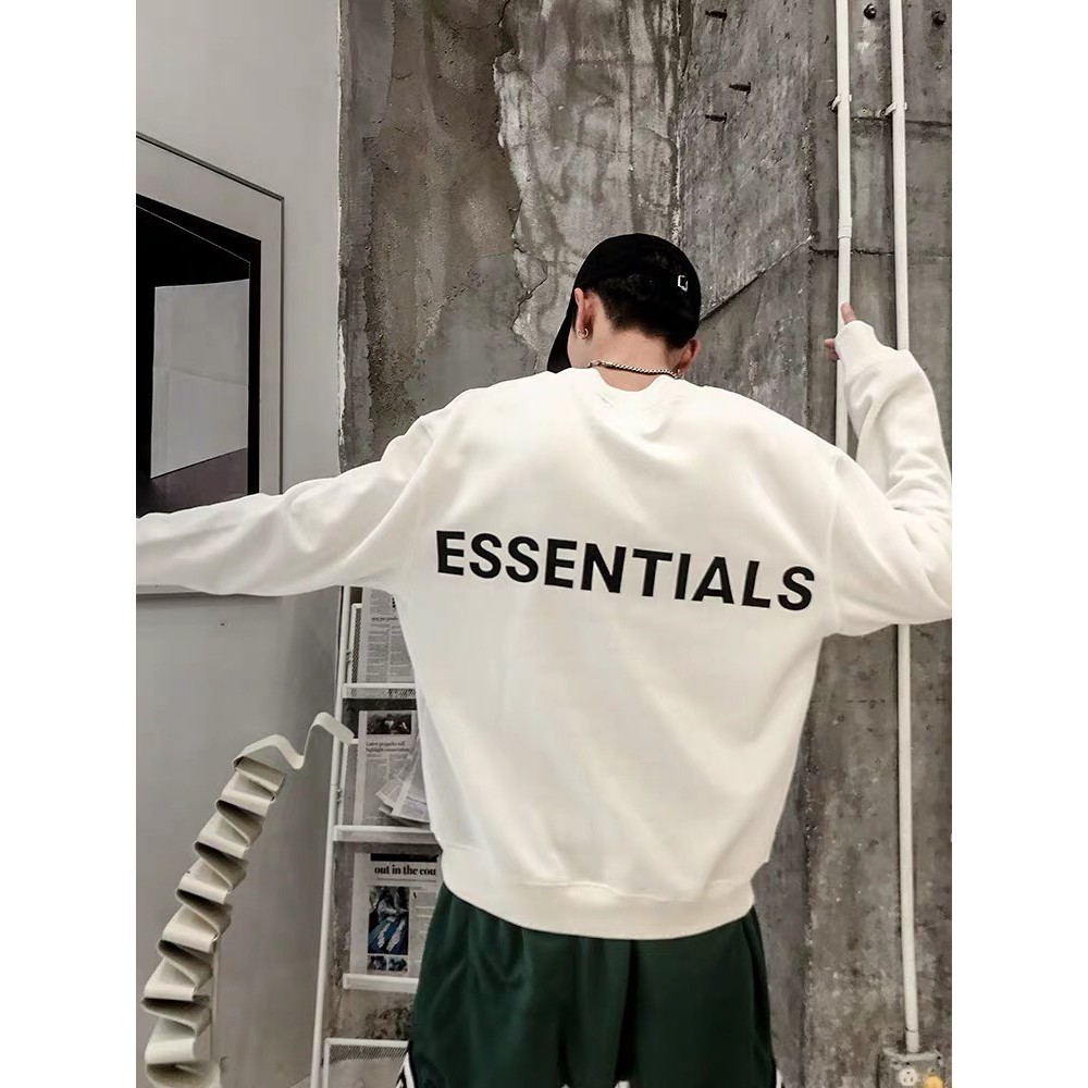 Áo sweater unisex THE 1996 Áo nỉ dày tay form rộng nam nữ ESSENTIALS | BigBuy360 - bigbuy360.vn