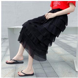 Chân Váy Dài Xếp Ly Thời Trang Nữ Tính