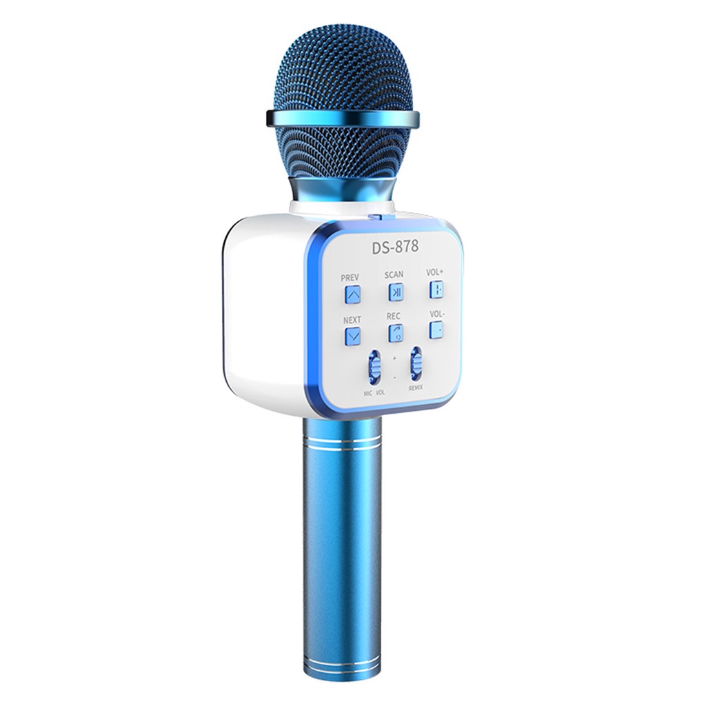 Mic Hát Karaoke DS858 - DS858 - DS 878 Bluetooth 5.0 Kết Nối Tivi, MTB, Điện thoại, loa thùng model 2022