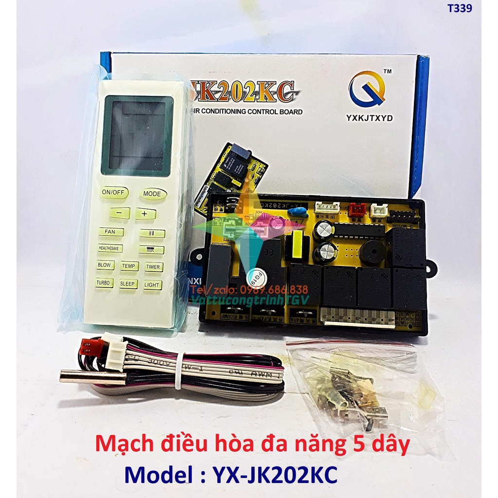 Mạch điều hòa đa năng 5 dây YX-JK202KC