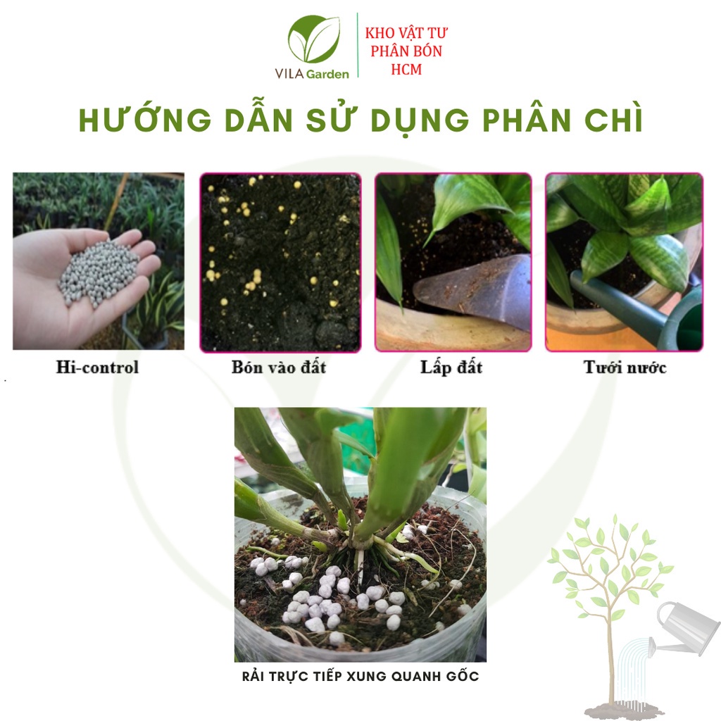 Phân bón tan chậm Nhật 14-13-13 tốt cho mọi cây trồng gói 250g