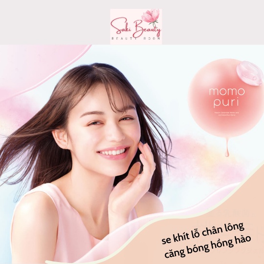 Tẩy trang hàng nội địa Nhật Bản dạng gel momopuri 150g tẩy trang cho mọi loại da