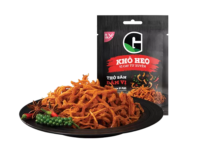 Khô Heo Vị Cay Tứ Xuyên 25g