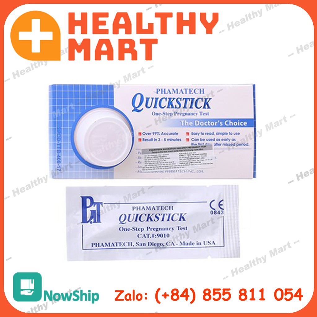 ✔️️️Que test QuickStick nhanh chóng - Sự lựa chọn của bác sỹ