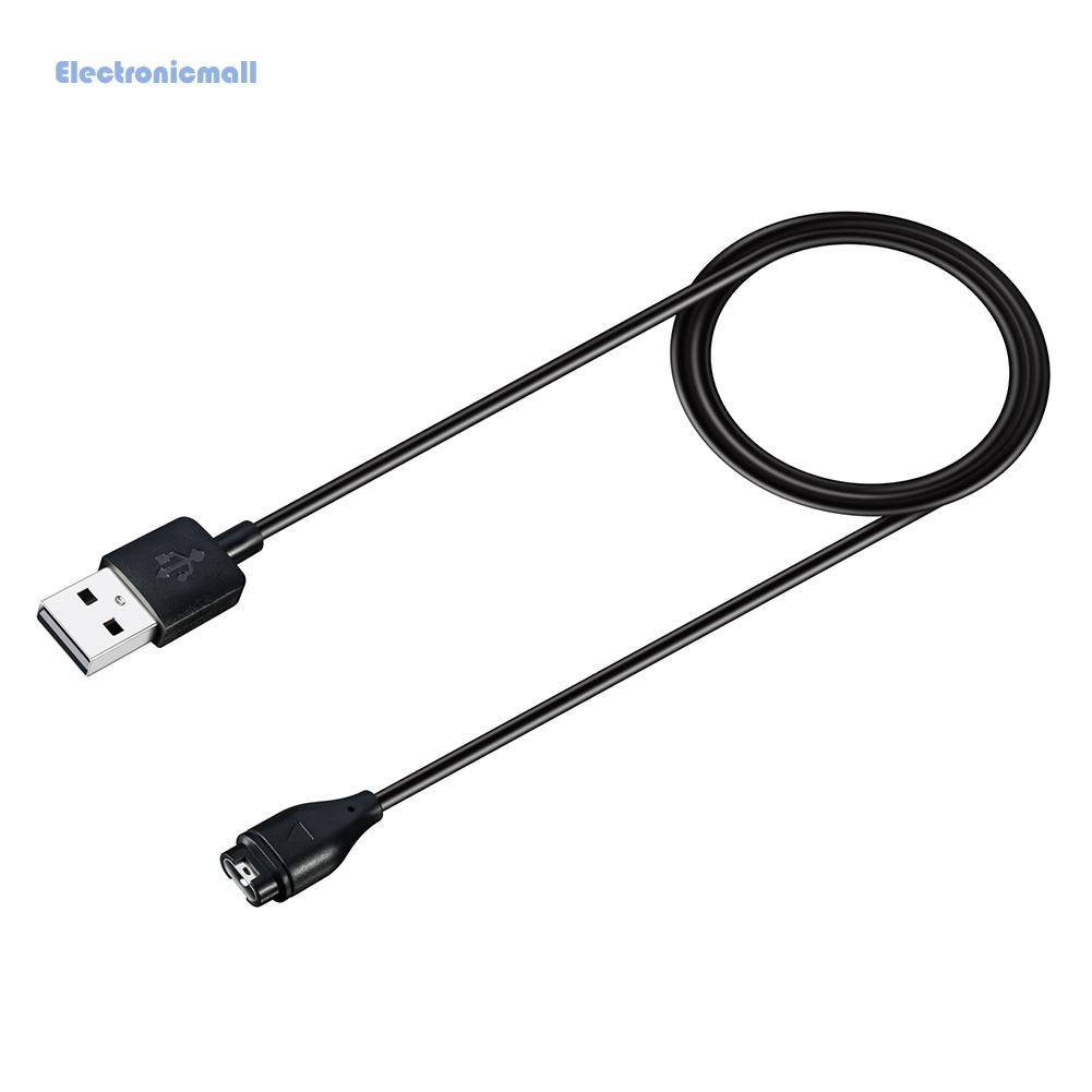 ElectronicMall01 1m USB Data Charging Charger Cable for Garmin Fenix 5S Venu 2 Smart Watch