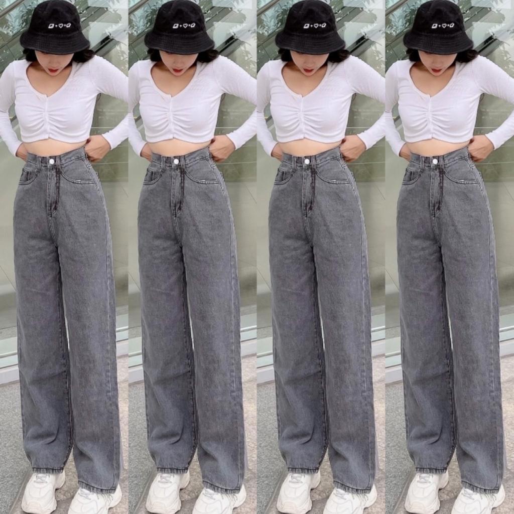 Quần jean nữ cạp cao Uniex cho nữ chất bò dày dặn không phai màu, không co giãn thoải mái khi mặc MT5100-5121 | BigBuy360 - bigbuy360.vn