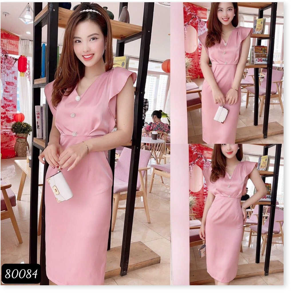 Đầm trượt sang chảnh trẻ trung tôn dáng cho chị em KOKO MI STORE