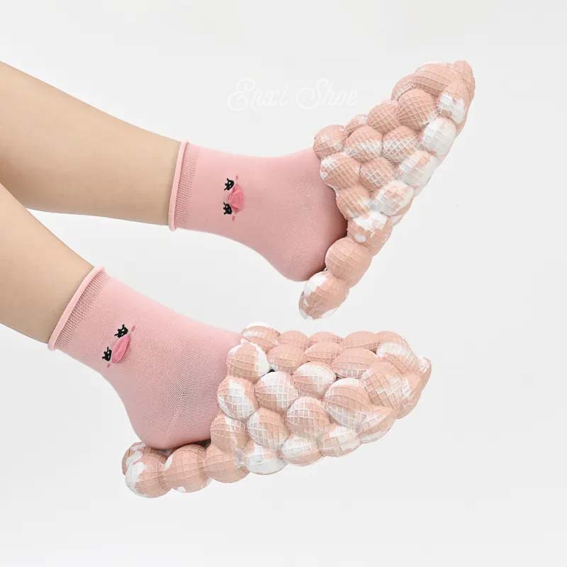 Dép Bít Mũi Đế Dày Thời Trang Năng Động Cho Nam Nữ