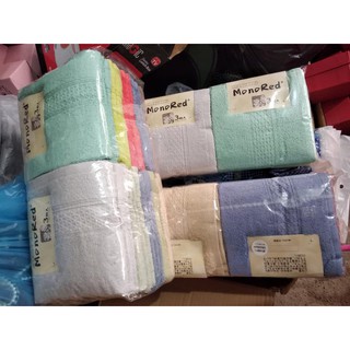 Sét 3 khăn mặt xuất nhật Mono Red