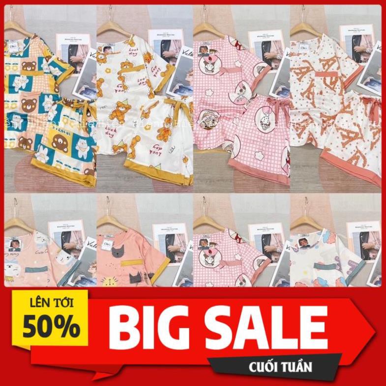 ĐỒ BỘ PIJAMA MẪU MỚI ( bộ lụa mặc ngủ, đồ bộ mang ở nhà ) đẹp
