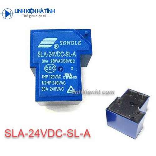 Linh kiện Songle Relay SLA  SLA-05VDC-SL-A  SLA-12VDC-SL-A  SLA-24VDC-SL-A   4 chân/ 5 CHÂN 30A