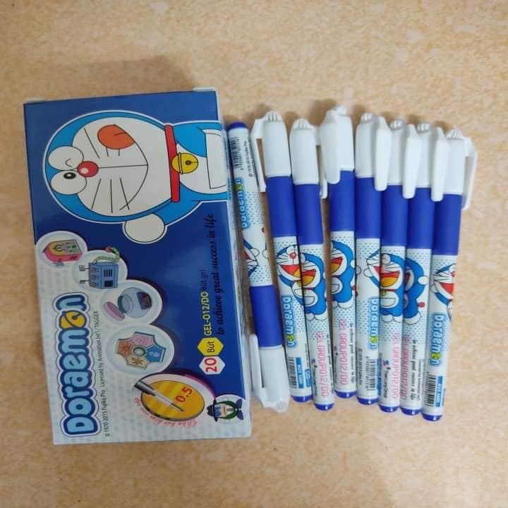 Combo 10 Bút Gel Nước Doremon