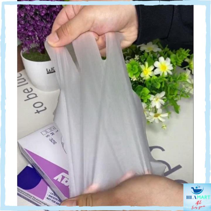 Găng tay nấu ăn làm bếp siêu dai Victoria Bay hộp 100c chất liệu TPE không mùi an toàn với da tay