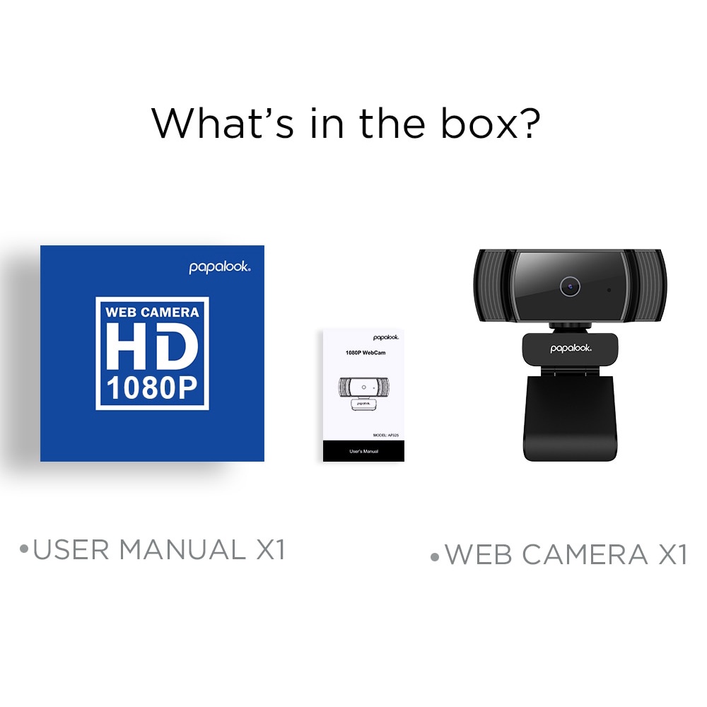 Webcam Af925 1080p Hd Tự Động Lấy Nét Toàn Diện Tích Hợp Micro Cho Máy Tính | BigBuy360 - bigbuy360.vn