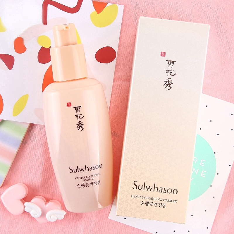 【miễn phí vận chuyển】Sữa rửa mặt tạo bọt Sulwhasoo 200ml dưỡng ẩm và làm trắng da