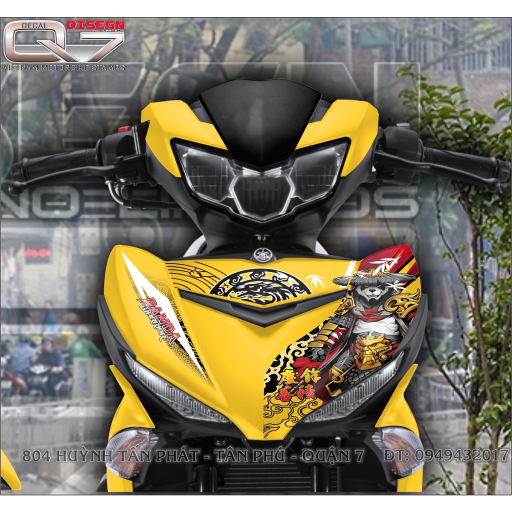 TEM RỜI EXCITER 150 PANDA