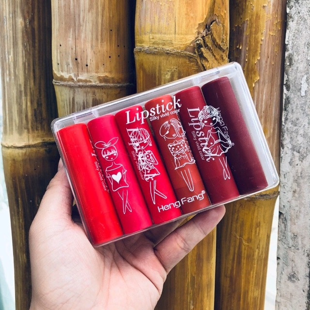 Set 6 Cây Son Fullsize Silky Vivid Color Heng Fang | BigBuy360 - bigbuy360.vn