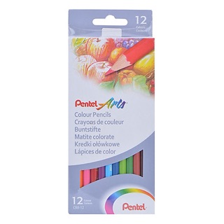 Bút Chì Màu Pentel CB8 (12 Màu)