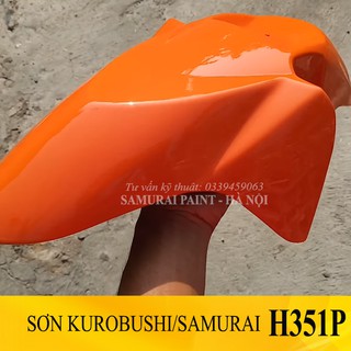 Combo sơn màu cam ngọc trai H351P Samurai.