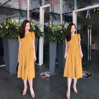 Váy đũi thắt nơ siêu xinh