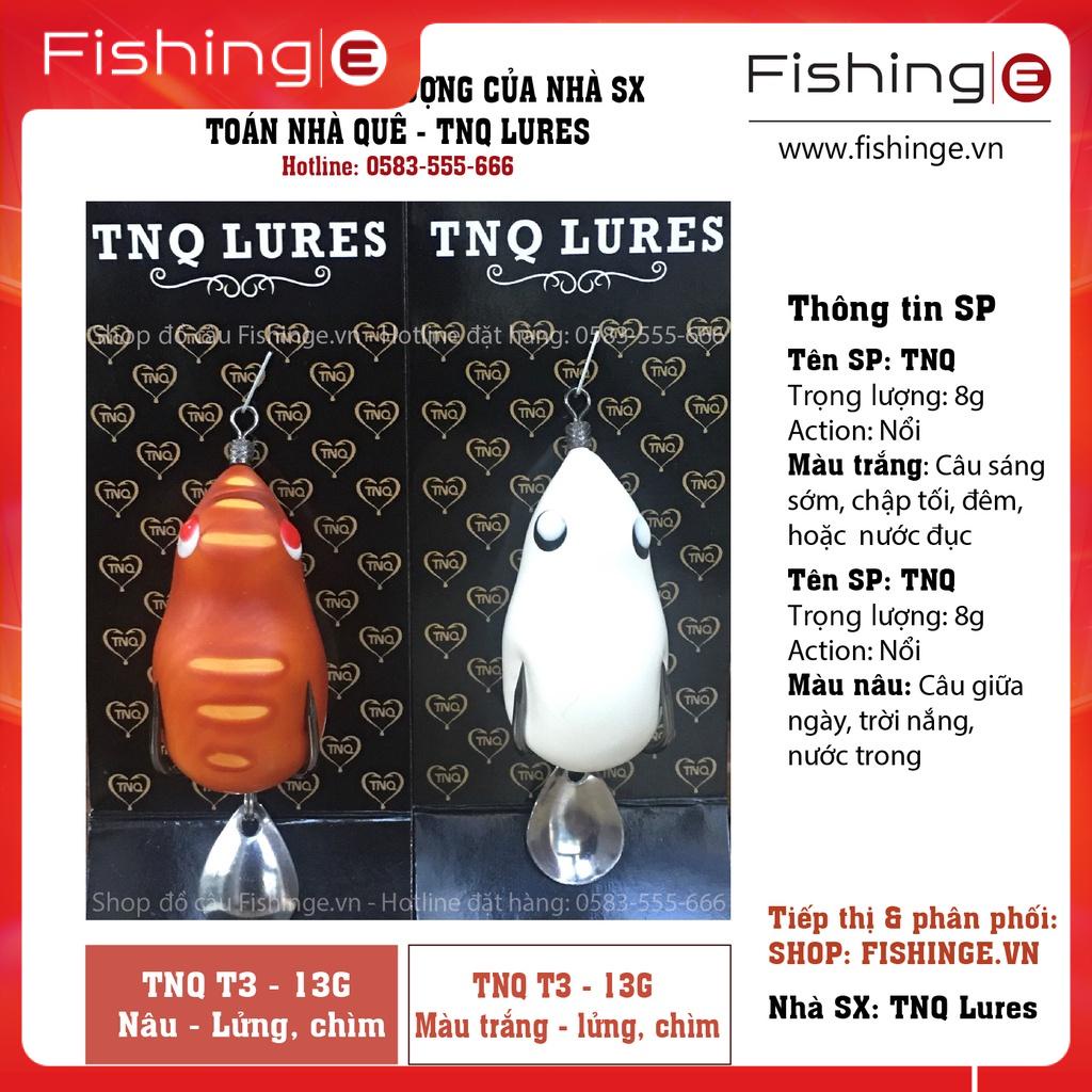 Mồi Lure Nhái Hơi TNQ (Toán Nhà Quê) TNQ T1 -  & T3