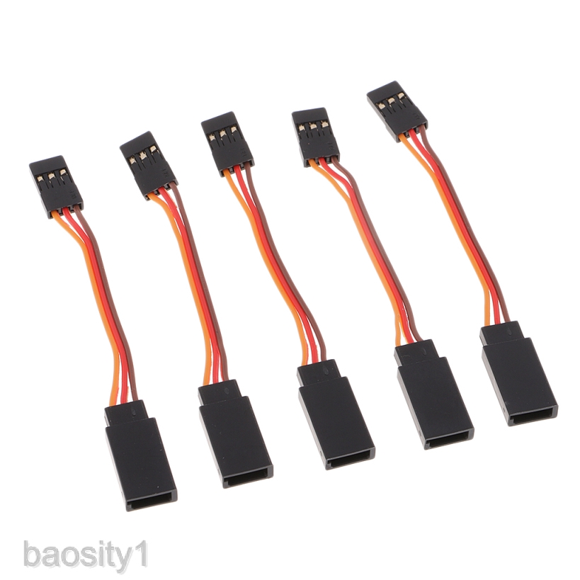 Set 5 Dây Cáp Nối Mở Rộng Servo 3 Pin Futaba Jr