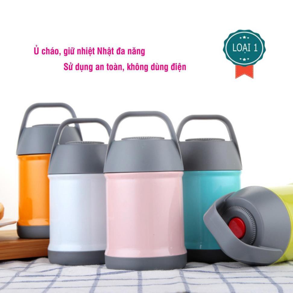 Bình ủ cháo giữ nhiệt inox, giữ nóng thức ăn cao cấp tiện dụng - Kmart