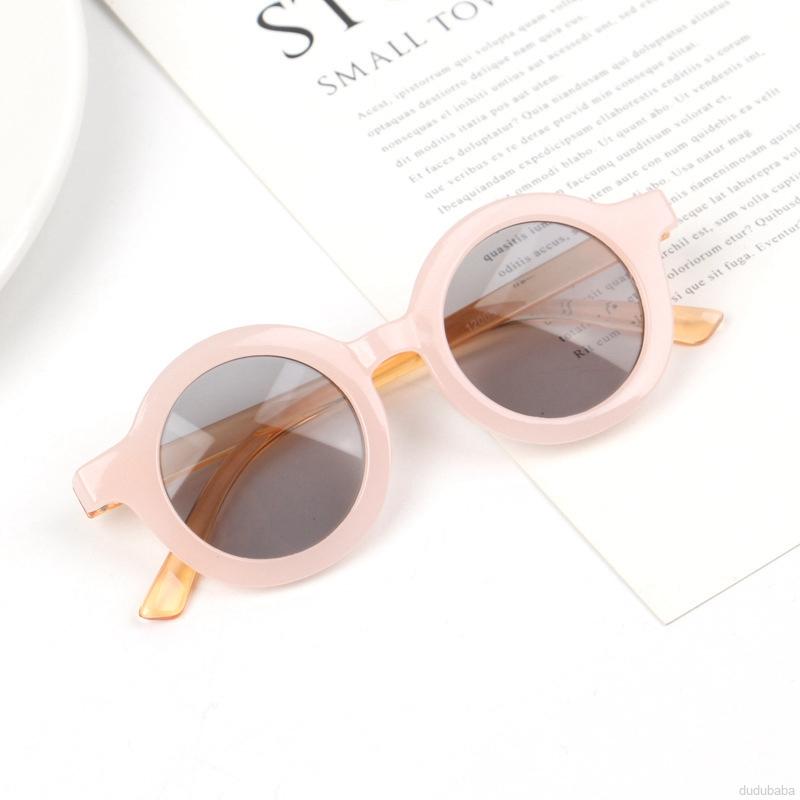 Kính mát chống UV thời trang retro cho trẻ em