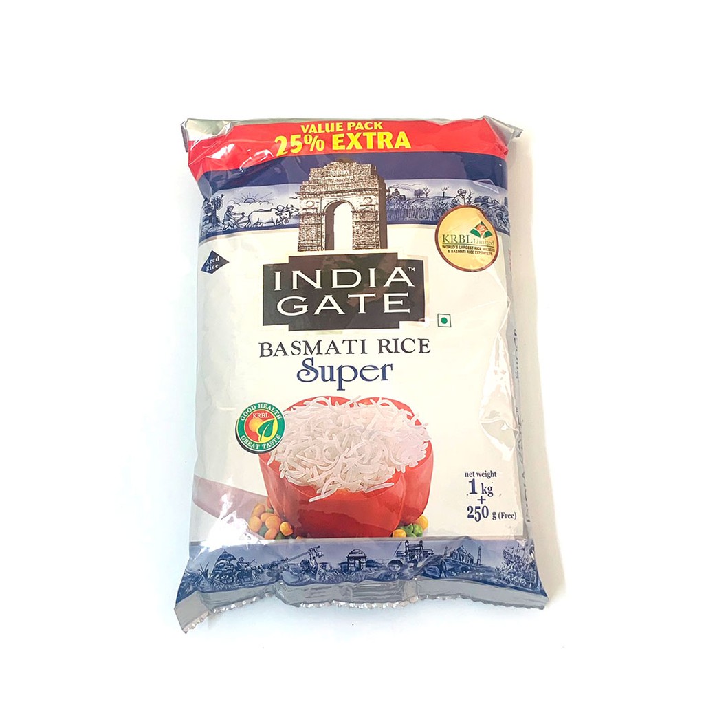 Gạo Ấn Độ Basmati India Gate Super 5kg ngăn ngừa tiểu đường